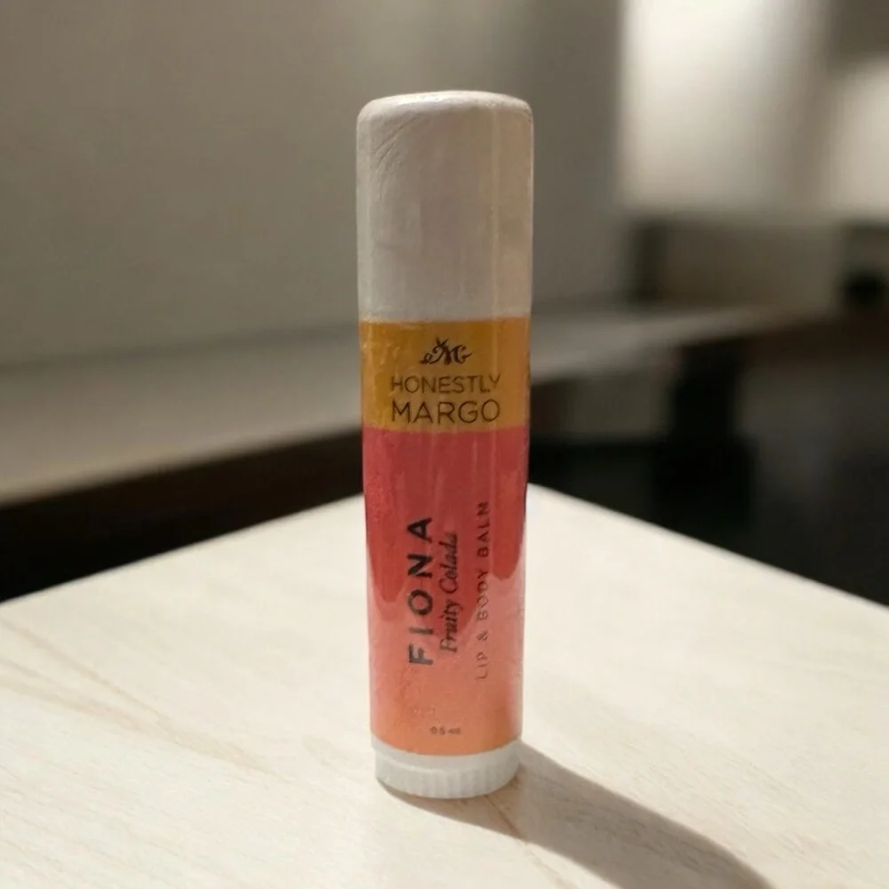New Fiona fruity colada lip and body balm